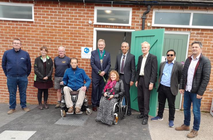 Changing Places Toilets Opening Event at Markeaton Park