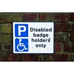 Blue badge sign - credit: Erewash Borough Council