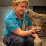 Chester Zoo animal carer (Credit: DCG/Chester Zoo)