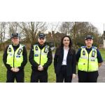 PCSOs with PCC Angelique Foster