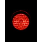 A red traffic light