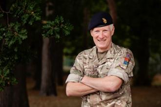 Brigadier Stuart Williams OBE, new Chief Executive at East Midlands RFCA
