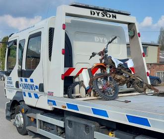 Credit - Derbyshire Police - bike seized