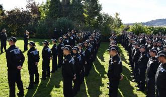 PCC Foster addresses Police trainees