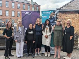 Picture shows, from left: Molly Windsor, Claire Morrison, Louise Murphy-Fairclough, Tracy Harrison, Nadia Jane Asamoah, Bev Crighton and Amanda Strong.