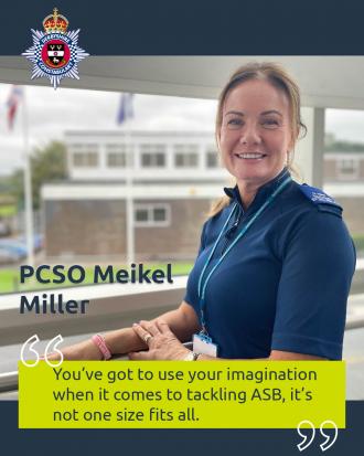 PCSO Meikel Miller - credit: Derbyshire Police