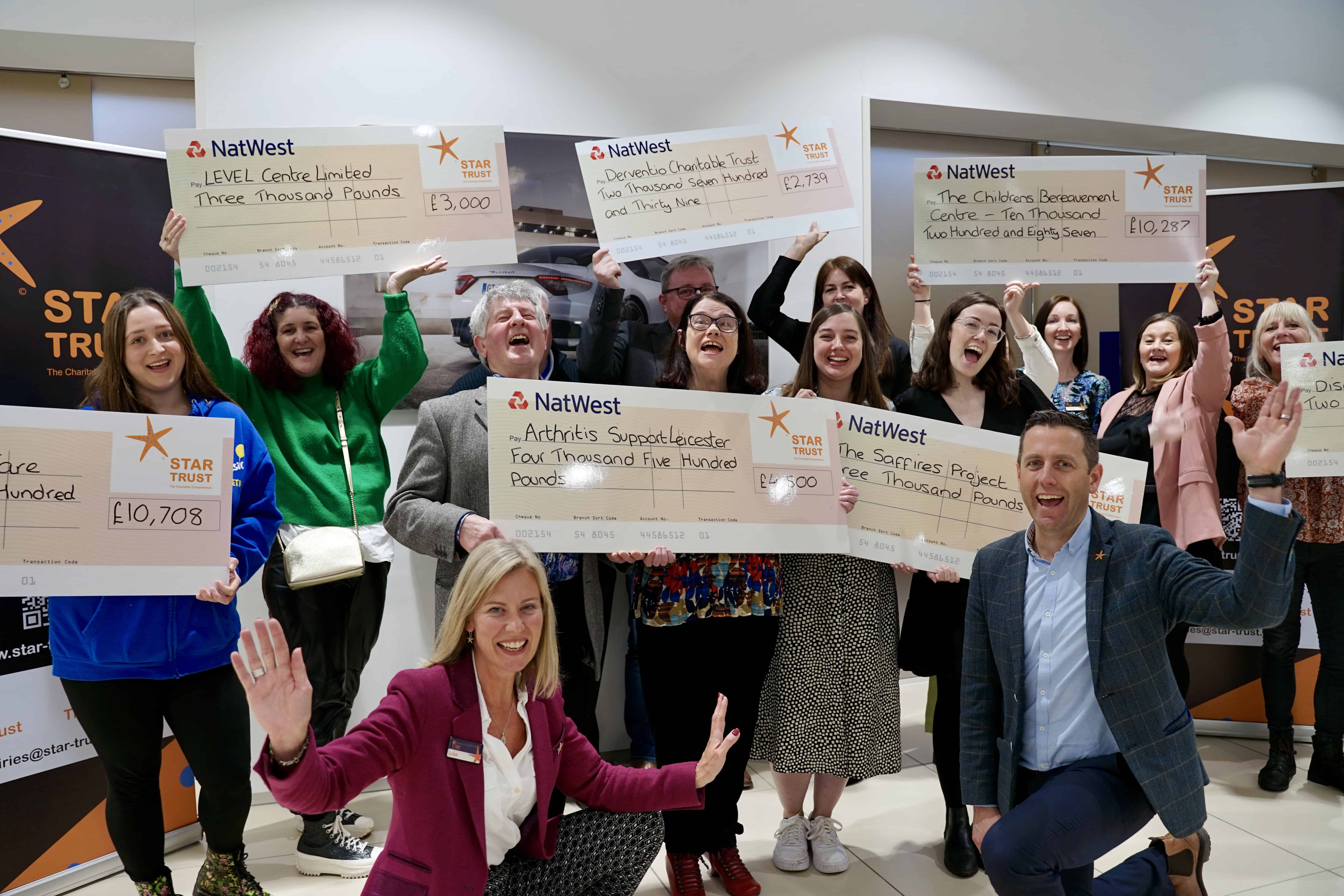 Star Trust cheque presentation April 2024