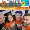 TOASTED Ceramic Fair returns to Long Eaton Art Room – David, Claire and Erin