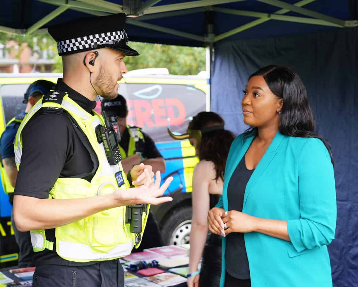 Credit: The office of the Derbyshire Police and Crime Commisoner.