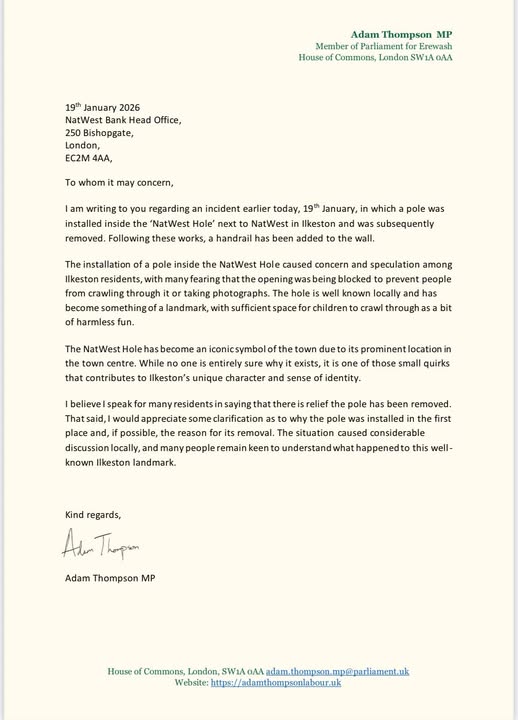 Credit: Adam Thompson on Facebook