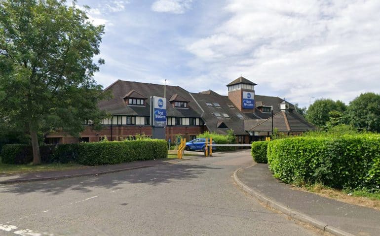 The Best Western hotel in Bostocks Lane, Sandiacre. Image from Google.