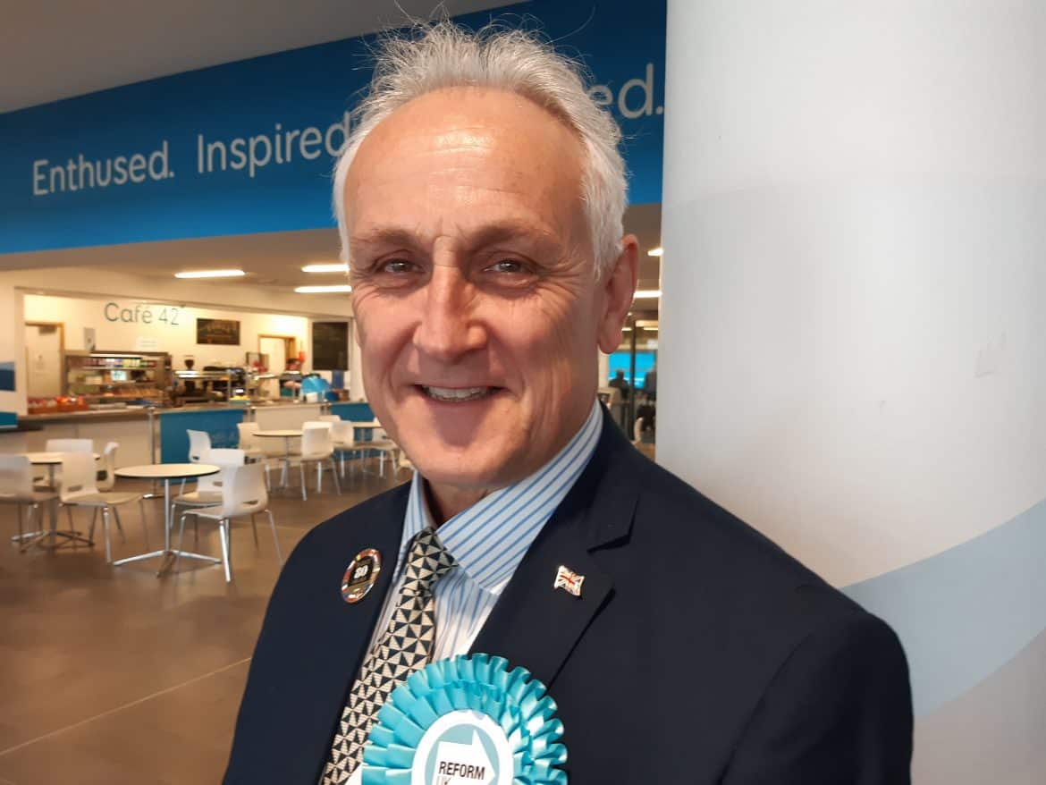 Pictured Is Reform Uk Derbyshire County Councillor And Council Leader Alan Graves, Taken By LDR Jon Cooper