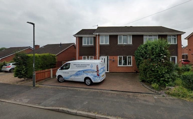 The proposed children's home in Springfield Gardens, Ilkeston. Image from Google