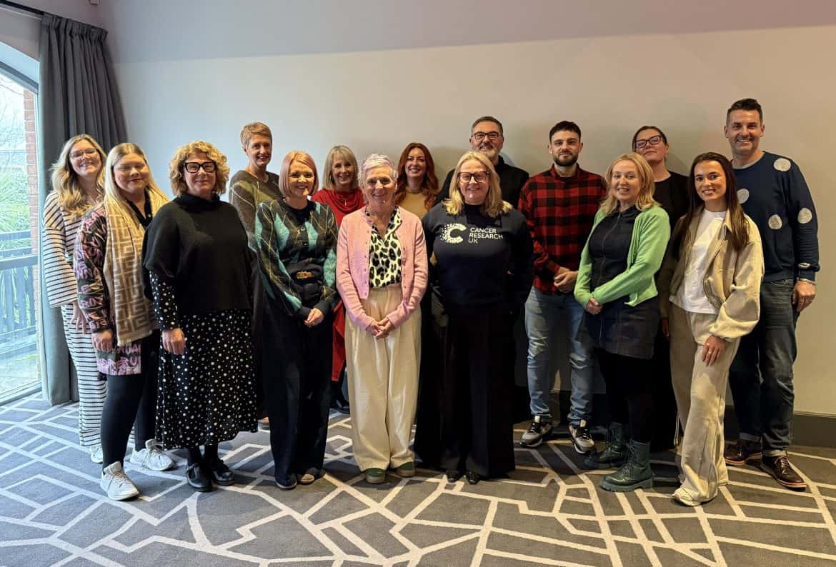 Darren and Becky with franchisees