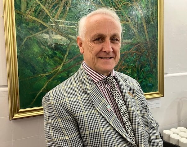 Derbyshire County Council Leader, Councillor Alan Graves, Taken by BBC LDR Jon Cooper.