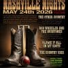 The Hit for Six Outdoor Festival – ‘Nashville Nights’ – Sunday 24th May with Erewash Sound